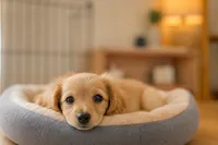 子犬がお迎え初日に寝ない理由と対処法　落ち着かせるための環境づくりのコツ