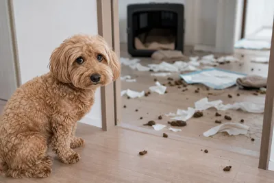 犬が留守番中にうんちまみれになる原因と対策｜環境調整から行動管理まで完全ガイド