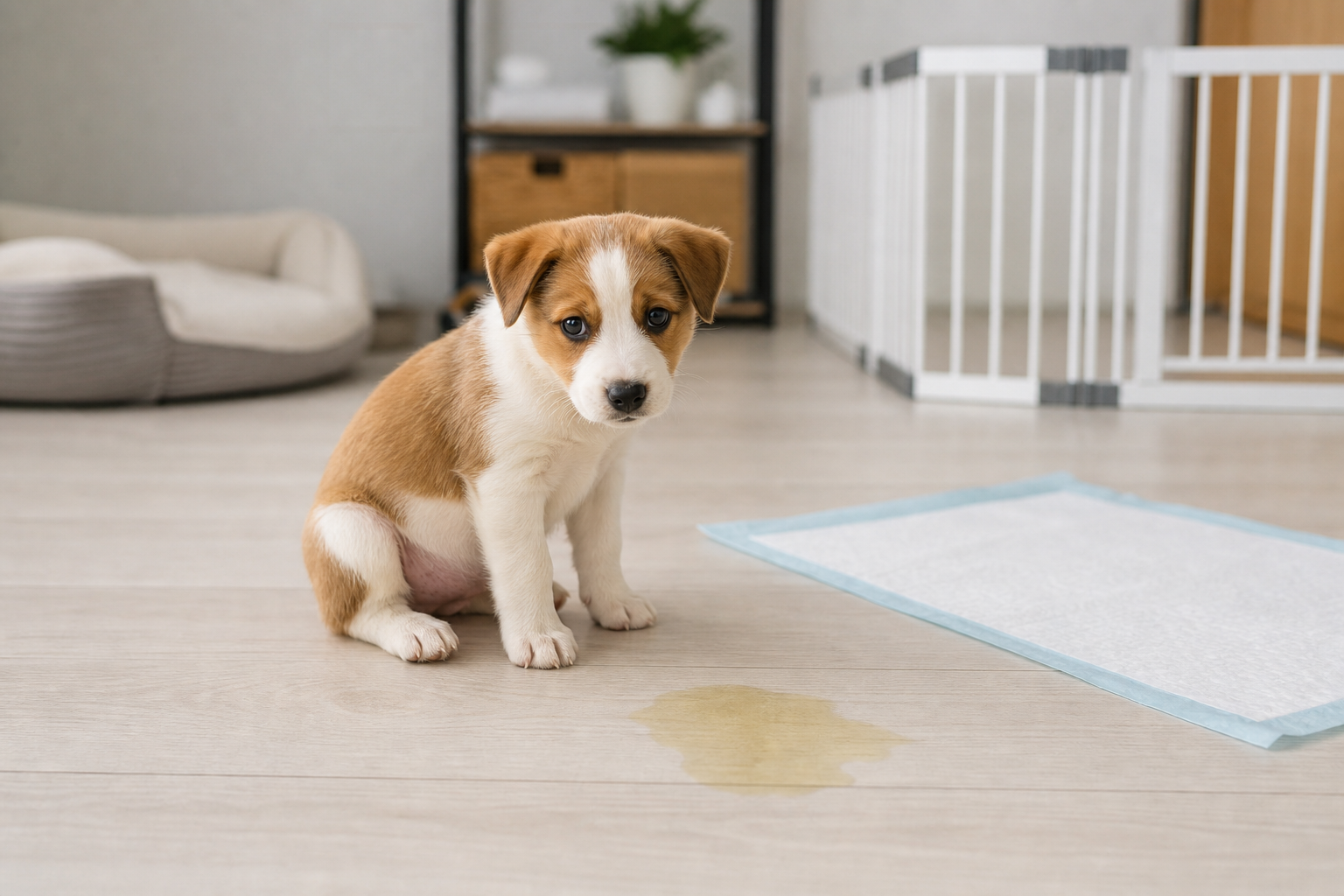 子犬がトイレを覚えない原因と効果的な教え方｜環境と管理を見直すポイント