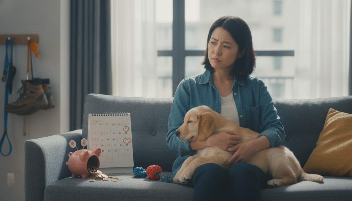 犬を飼うデメリット:時間・お金・責任の現実的な負担