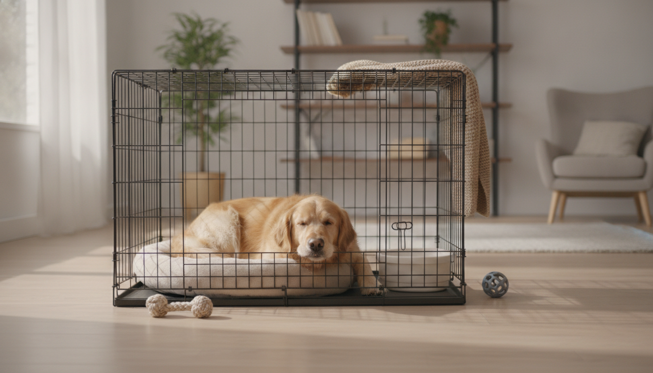 犬のケージ留守番の時間目安:最初に知っておきたい結論