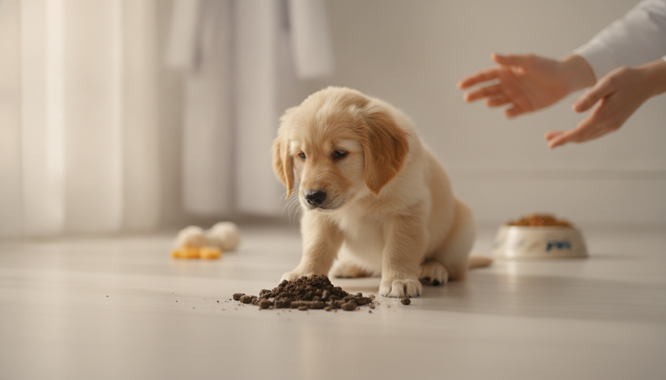 食ふんの原因を理解する：なぜ子犬は便を食べるのか