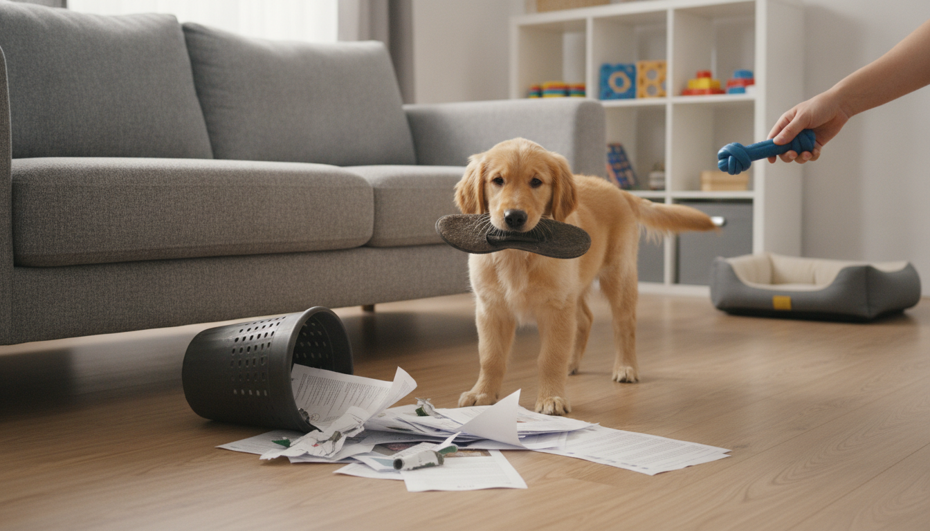 犬のいたずら防止は「原因」を理解することから始まる