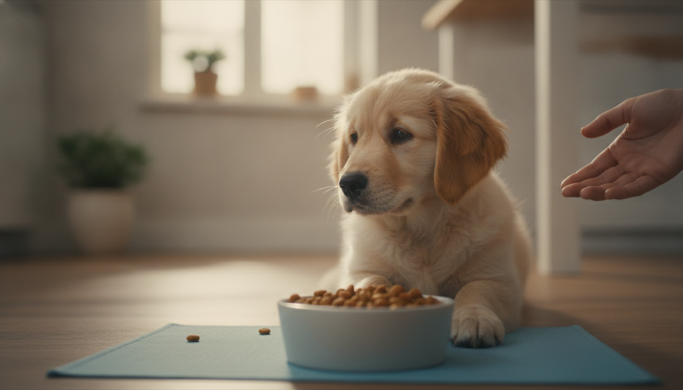 子犬が朝ごはんを食べない主な原因