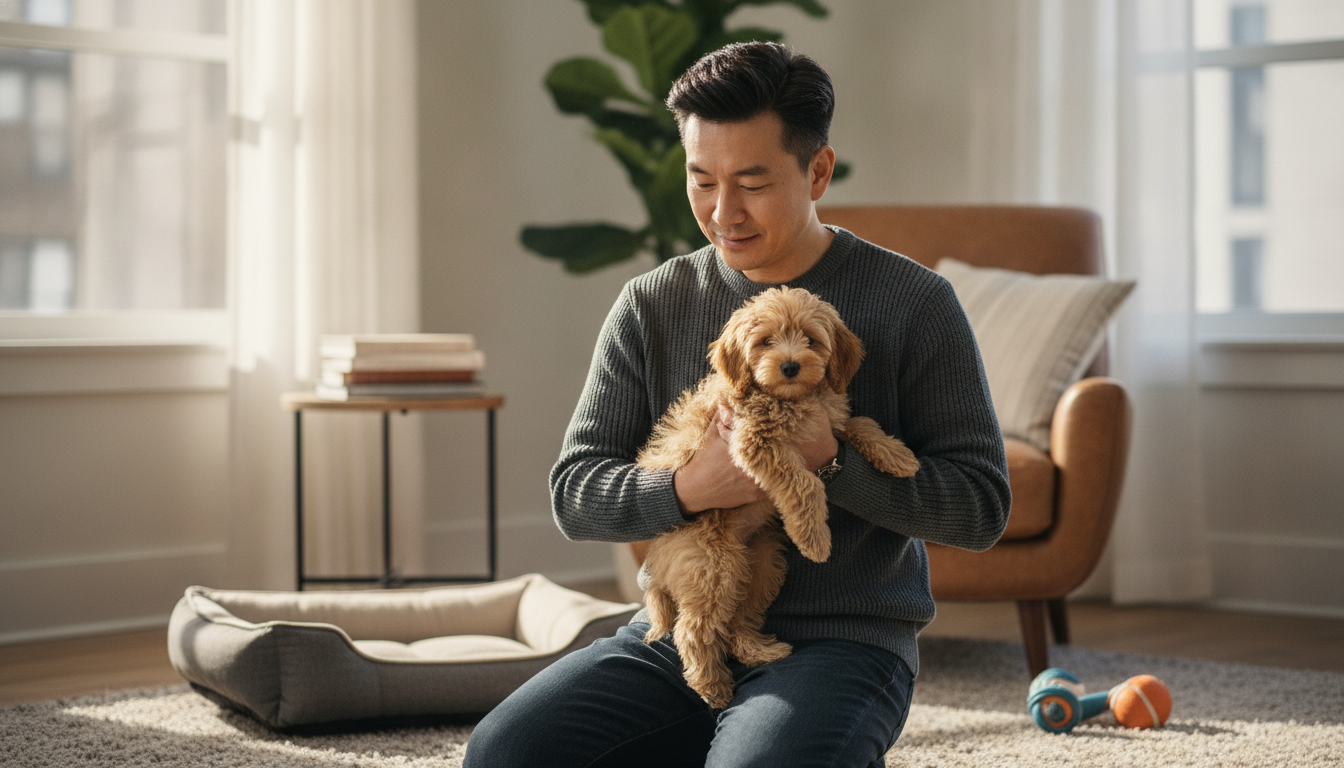 独身男性が犬を飼うメリット