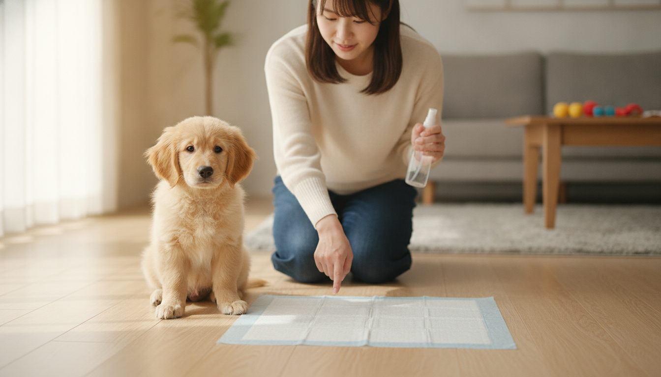 子犬がトイレを覚えない主な原因──環境と管理の問題が9割