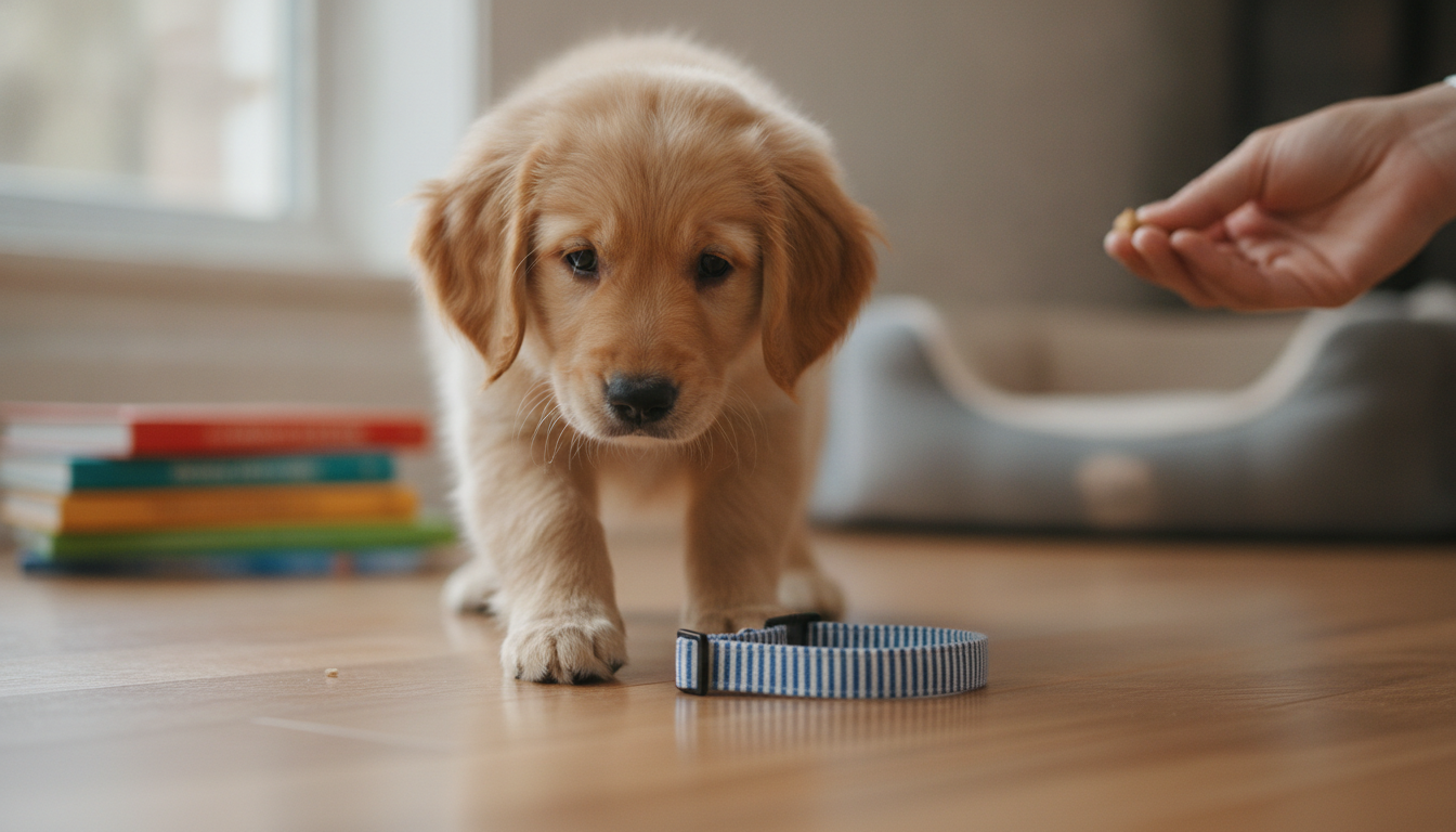 子犬が首輪を嫌がる理由は5つ｜原因を理解してから対処する